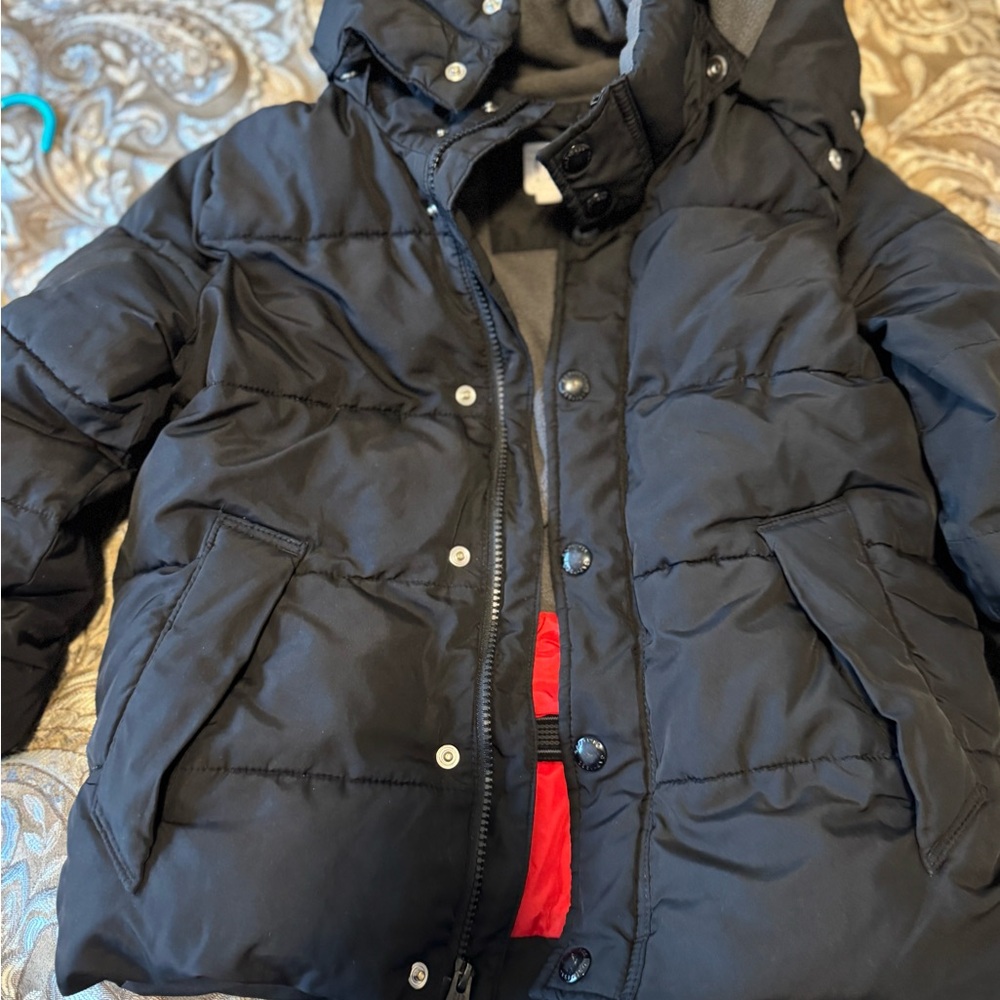 Men's Black Puffer Jacket